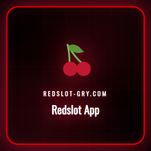 Gracz korzystający z Redslot App na smartfonie z widokiem na gry.