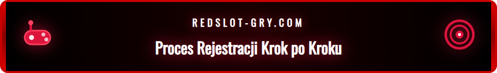 Grafika przedstawiająca formularz rejestracyjny do bonusu Redslot.