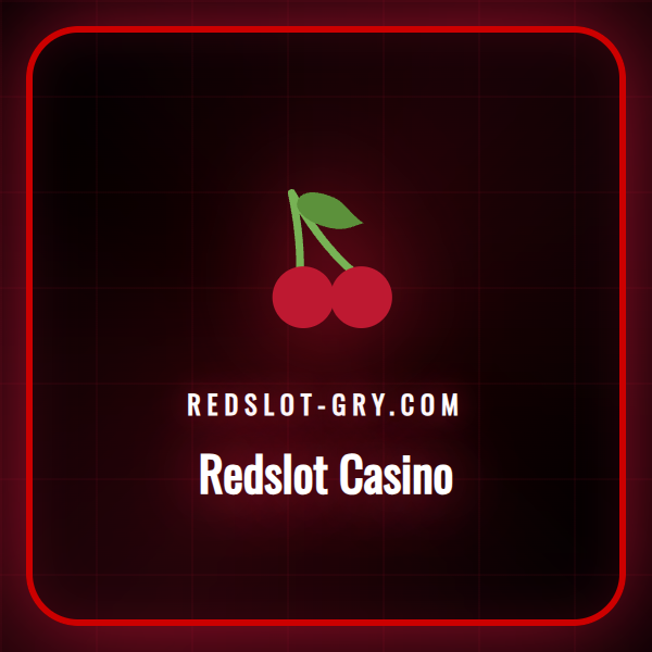 Oficjalna strona główna platformy hazardowej Redslot Casino.