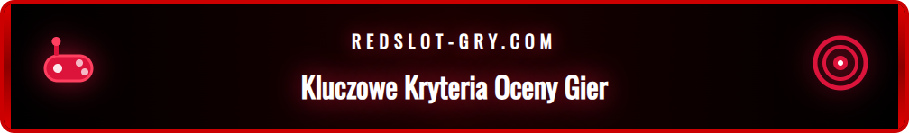 Infografika pokazująca kryteria wyboru darmowych slotów online.