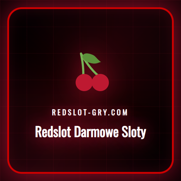 Grafika promocyjna przedstawiająca najlepsze Redslot darmowe sloty.
