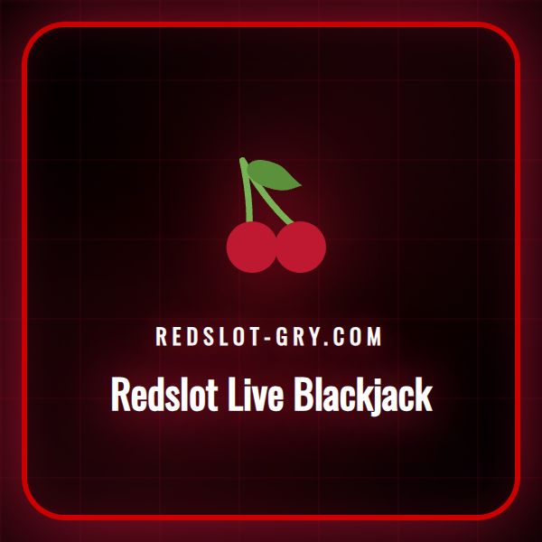 Profesjonalny krupier przy stole do Redslot Live Blackjack.