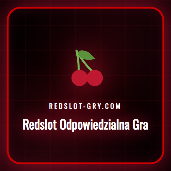Panel ustawień Redslot Odpowiedzialna Gra na ekranie laptopa.