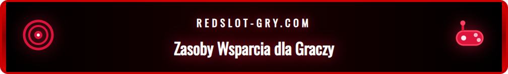 Infografika z listą organizacji pomocowych dla graczy w Polsce.